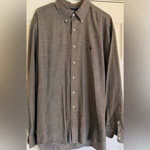 Ralph Lauren 100% Cotton Blaire Men’s XL Long Sleeve Button Down Shirt
